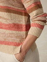 Miramar Linen Sedona Sweater - Horizon Hues