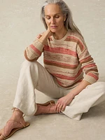 Miramar Linen Sedona Sweater - Horizon Hues