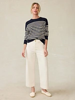 Miramar Linen Crewneck