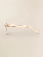 Norris Sunglasses - Peach Crystal