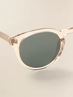 Norris Sunglasses - Peach Crystal