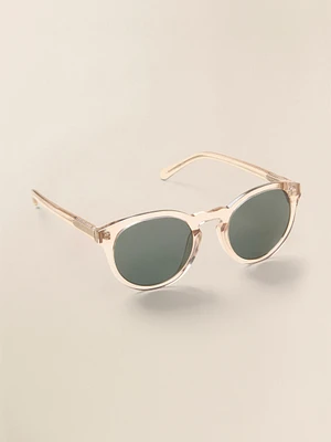Norris Sunglasses - Peach Crystal