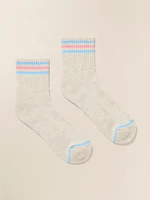 Le Bon Shoppe Girlfriend Sock - Bright Grey