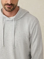 Sunwashed Slub Hoodie - Light Grey Heather