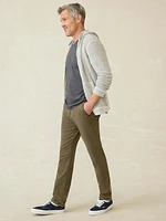 Short-Sleeve Sunwashed Regenerative Cotton V-Neck Tee