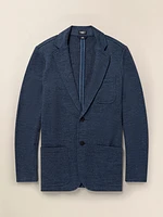 Inlet Knit Blazer (Tall) - Deep Navy Melange