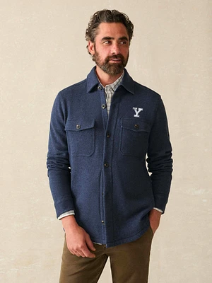 Yale Inlet Knit CPO - Navy Night Melange