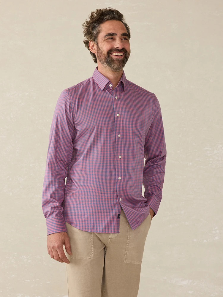 Movement™ Shirt (Tall) - Blue Rose Gingham
