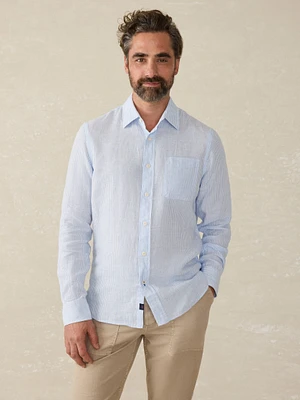 Laguna Linen Shirt - Summer Classic Stripe