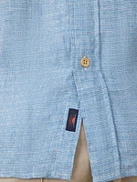 Short-Sleeve Palma Linen Shirt