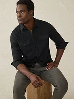 Legend™ Sweater Shirt - Heathered Black Twill