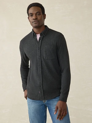 Legend™ Sweater Shirt (Single Pocket) - Heathered Black Twill