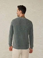 Sunwashed Crewneck Sweater - Mountain Olive