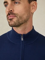 Movement™ Quarter Zip Sweater (Tall) - Marine Navy Heather