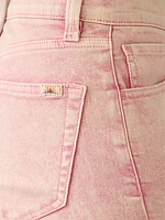 Slim Straight Sunwashed Denim