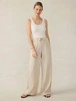 Topanga Drape Pant - Wheaten