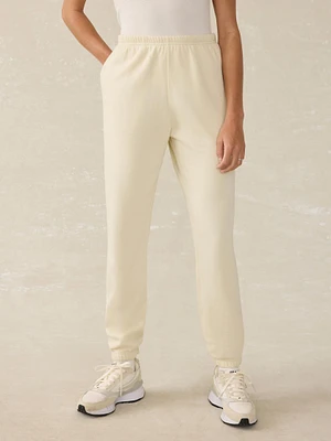 High Standard Fleece Sweatpant - Lemon Sorbet