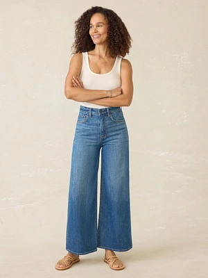 Saturday Denim Wide Leg Ankle