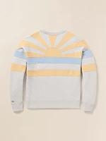 High Standard Fleece Crew - Sunset Bay