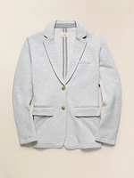 Inlet Knit Blazer - Heather Grey