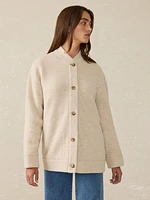 Pacific Knit Jacket - Oat Melange