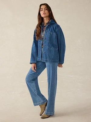High Ridge Twill Studio Jacket - Night Waves Wash