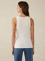 Featherweight Freestyle Tank - Egret