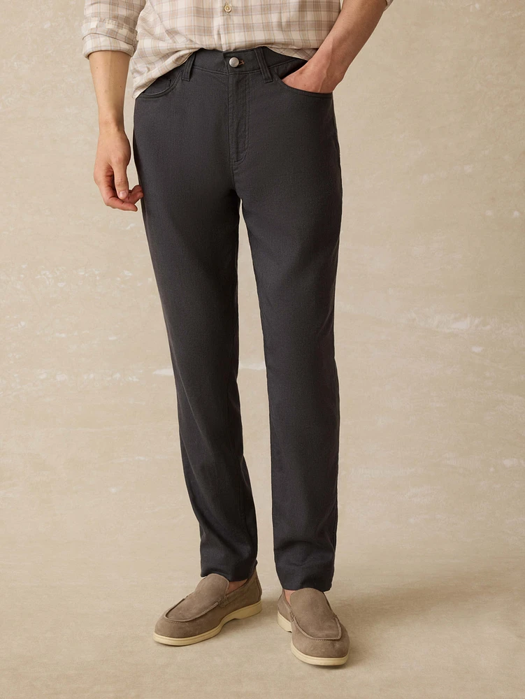 Movement™ Linen 5-Pocket Pant