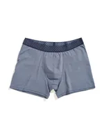 Fishscale Boxer Brief 3 Pack - Flint Grey Navy