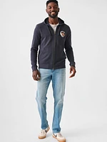 Jackson Hole Terry Zip Hoodie - Washed Black