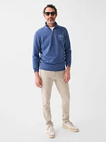 Spring Lake Long-Sleeve Terry Quarter Zip