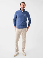 Spring Lake Long-Sleeve Terry Quarter Zip