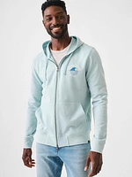 Spl Ls Terry Zip Hoodie - Seafoam