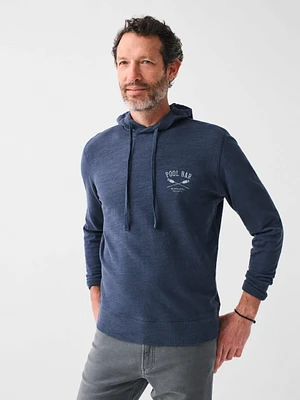 Spring Lake Heritage Slub Cotton Pool Bar Hoodie - Blue Nights