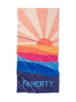 Faherty Beach Towel - Soleil Sunset