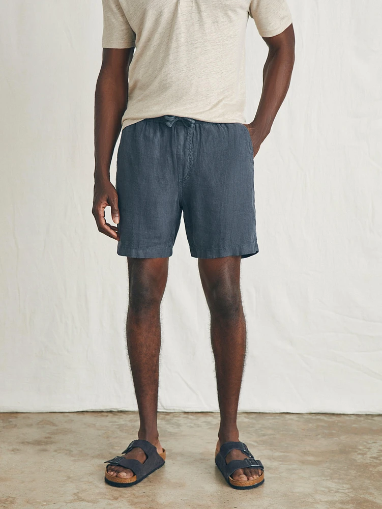 Essential Linen Short (6.5" Inseam