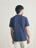 Surf Stripe Sunwashed Pocket Tee