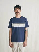 Surf Stripe Sunwashed Pocket Tee