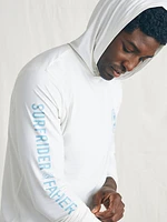 Surfrider Shorelite UPF Hoodie - Pure White