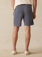 Cabana Towel Terry Sweatshort - Eastern Storm