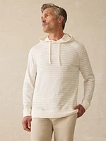 Sunwashed Slub Hoodie - Ivory Rock Stripe