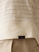 Sunwashed Slub Hoodie - Ivory Rock Stripe