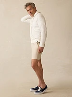 Sunwashed Slub Hoodie - Ivory Rock Stripe