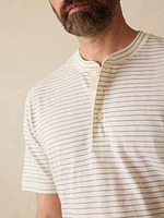 Short-Sleeve Sunwashed Henley