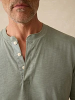 Short-Sleeve Sunwashed Henley - Sage Creek