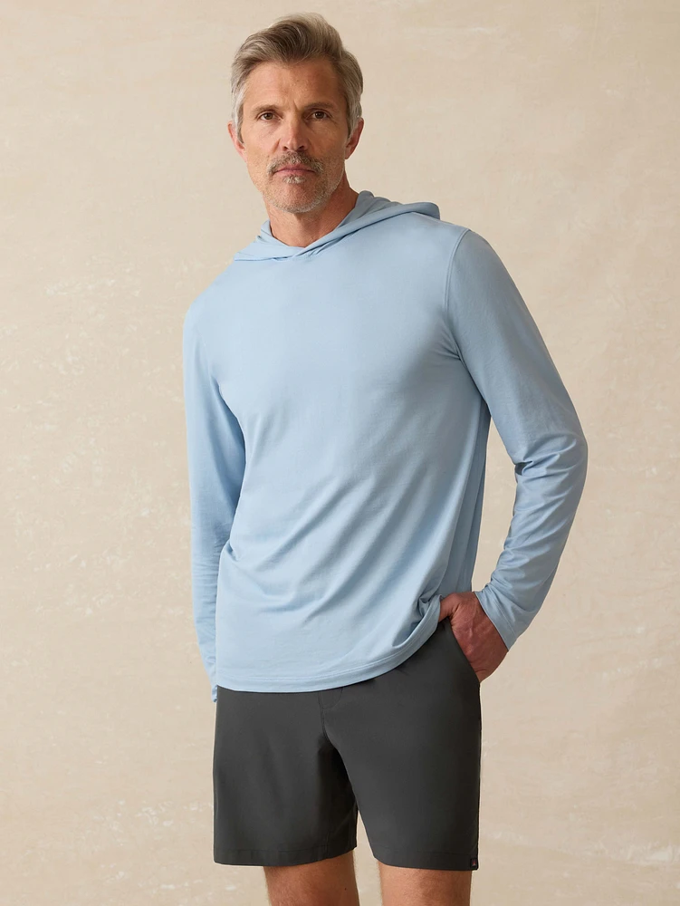Shorelite UPF Hoodie - Blue Breeze
