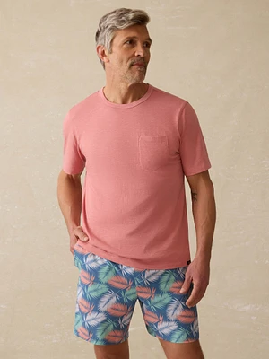 Sunwashed Pocket Tee - Faded Flag