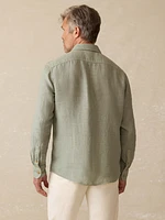 Irish Linen Safari Shirt - Sage Creek