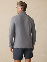 Movement™ Quarter Zip - Charcoal Stream Stripe