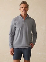 Movement™ Quarter Zip - Charcoal Stream Stripe